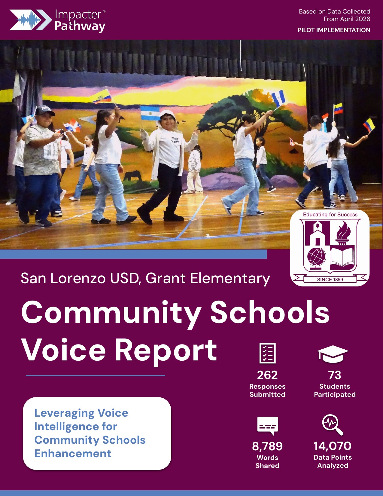 San Lorenzo Community Schools Report cover